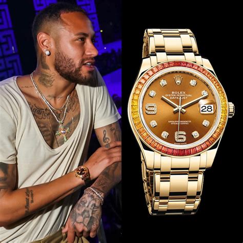 rolex neymar valor|neymar jewellery.